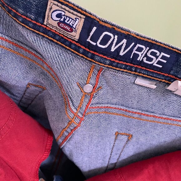 Cruel Girl Low Rise Denim Jeans worn once - Picture 10 of 11